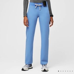 Figs ceil blue Livingston basic scrub pant size small